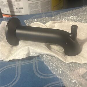 Modern Black Wall Mount Faucet